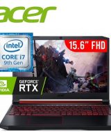 NOTEBOOK ACER GAMING CORE i7 – SSD512 –16GB-VIDEO RTX2060  6GB ”Z675”